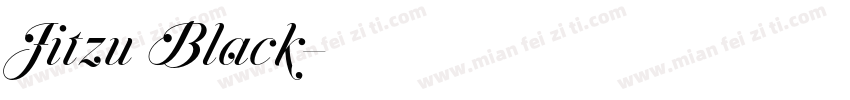Jitzu Black字体转换